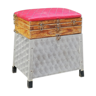 Vintage 70s fisherman's stool