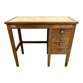 Solid wood desk 4 drawers