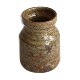 Vase en grès style brut