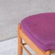 Guillerme et chambron oak 'fumay' mid-century dining chairs