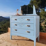 Vintage art deco chest of drawers