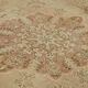 Tapis oriental vintage noué à la main 300 cm x 392 cm en laine beige