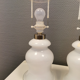 Lampes de table Holmegaard design danois chinois Hsin-Lung Lin