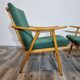 2 armchairs boomerang model by Ton