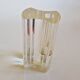 Lucite soliflore vase guzzini eo vintage 1970