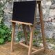 Oak school easel, 1950