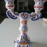 Double candlestick signed MF