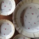 Bowl set and plates