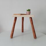 Vintage tripod stool from the 60s/70s