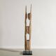Vintage Sculptural Wooden Totem Floor Sculpture