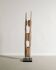 Vintage Sculptural Wooden Totem Floor Sculpture