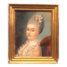 French school of the 19th century.quality portrait of a lady.pastel