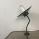 Old industrial gooseneck stem lamp