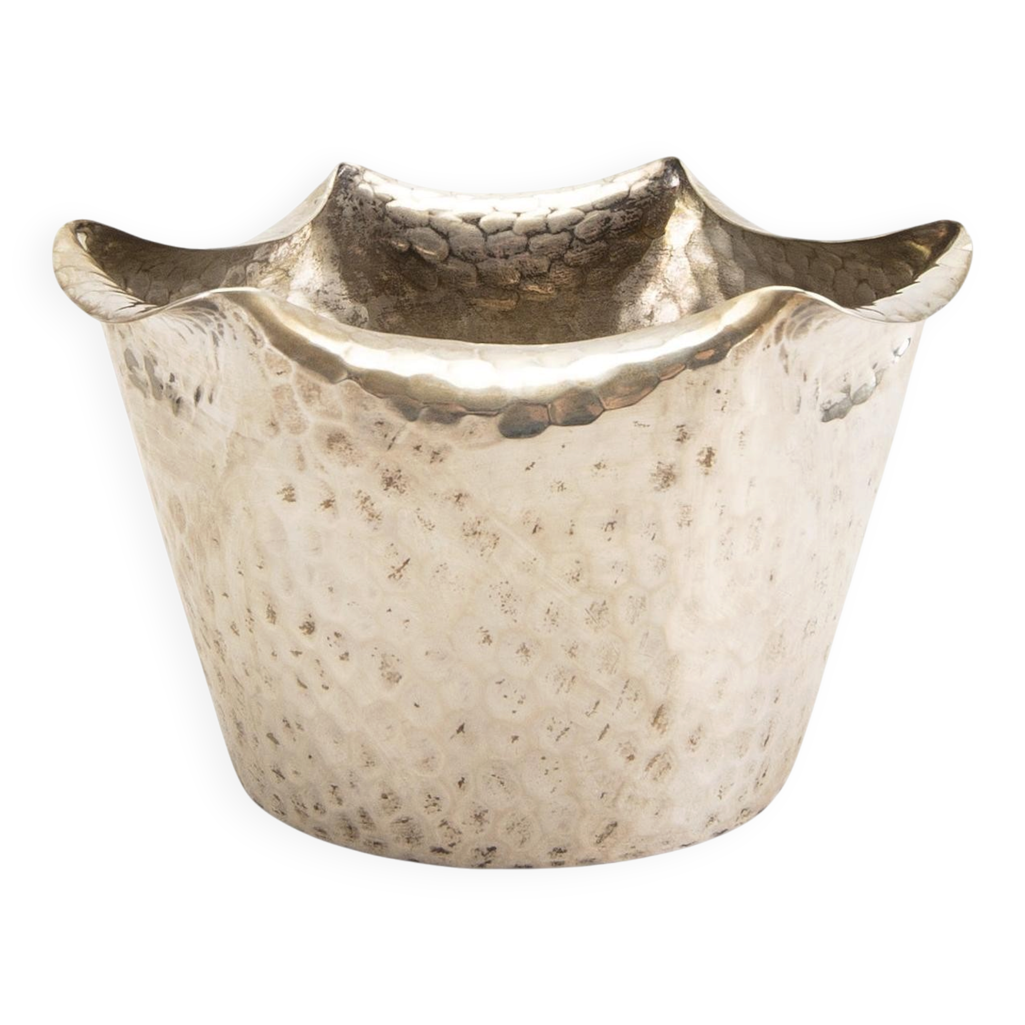 Silver bowl marked by Adam Bentzen Graeser, Copenhagen 1921
