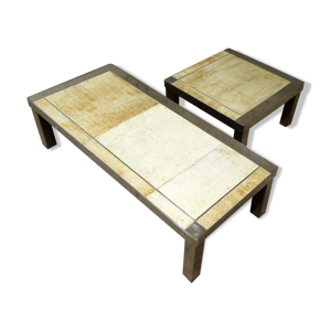 set de 2 tables basses,