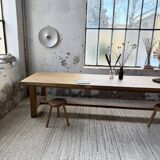 XXL solid oak farmhouse table 3.5m