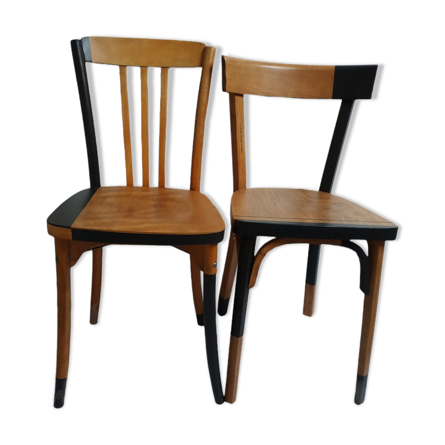 Pair of bistro chairs