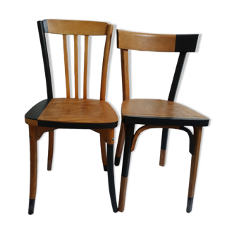 Paire de chaises bistrot