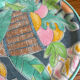 Plateau fruits années 80