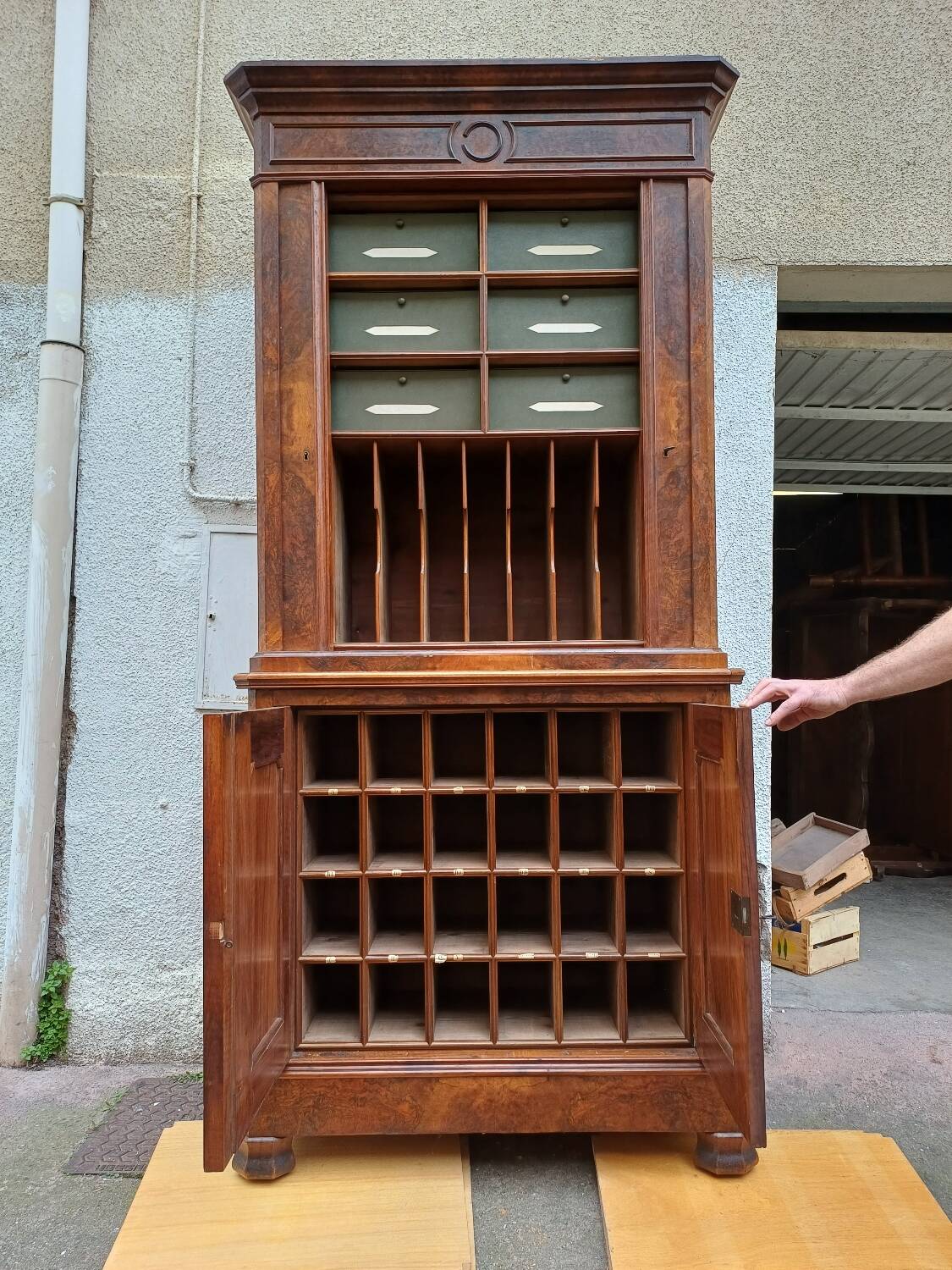 Ancien meuble de Notaire époque Napoléon 3, 19ème