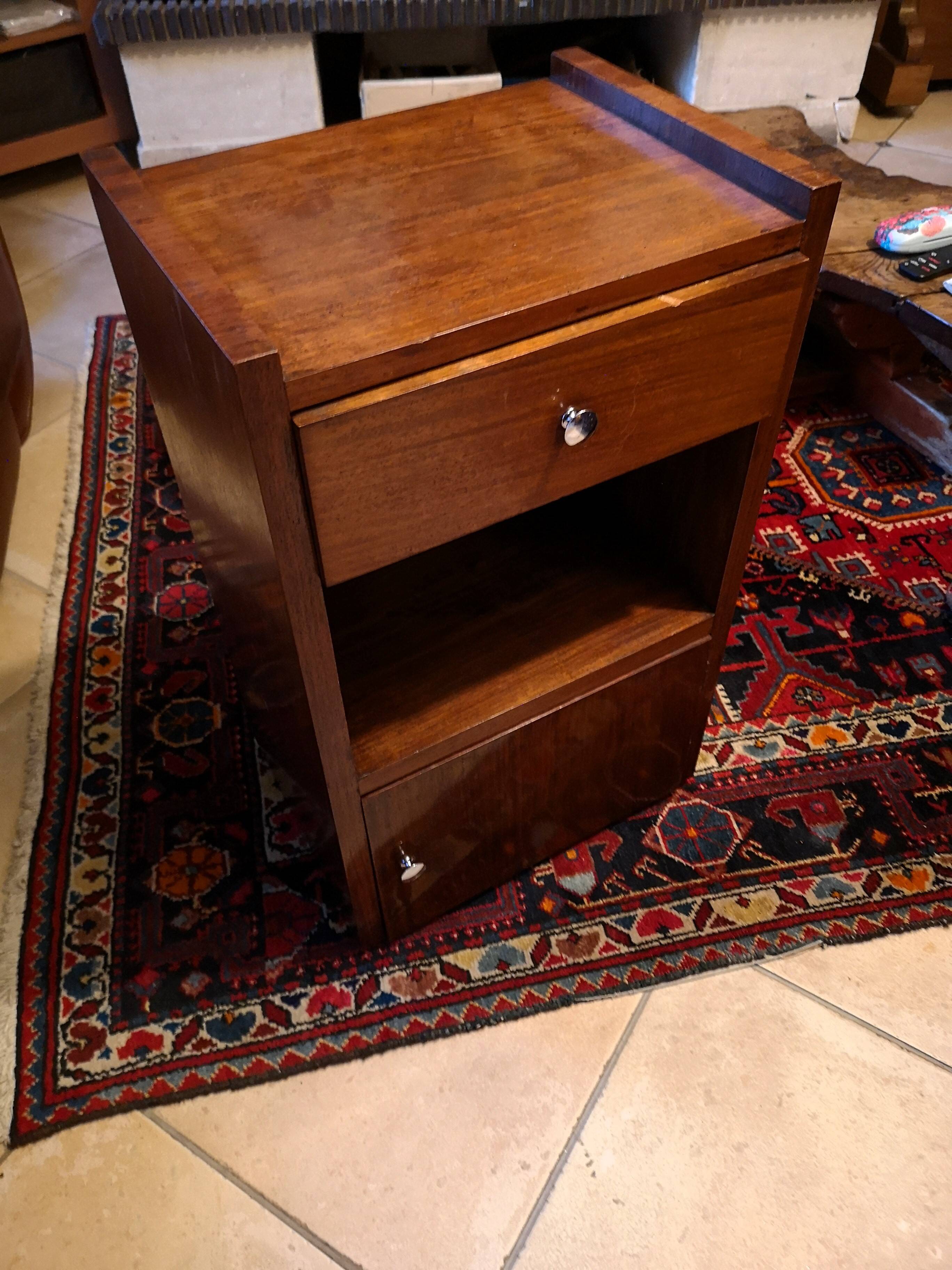 Vintage bedside table