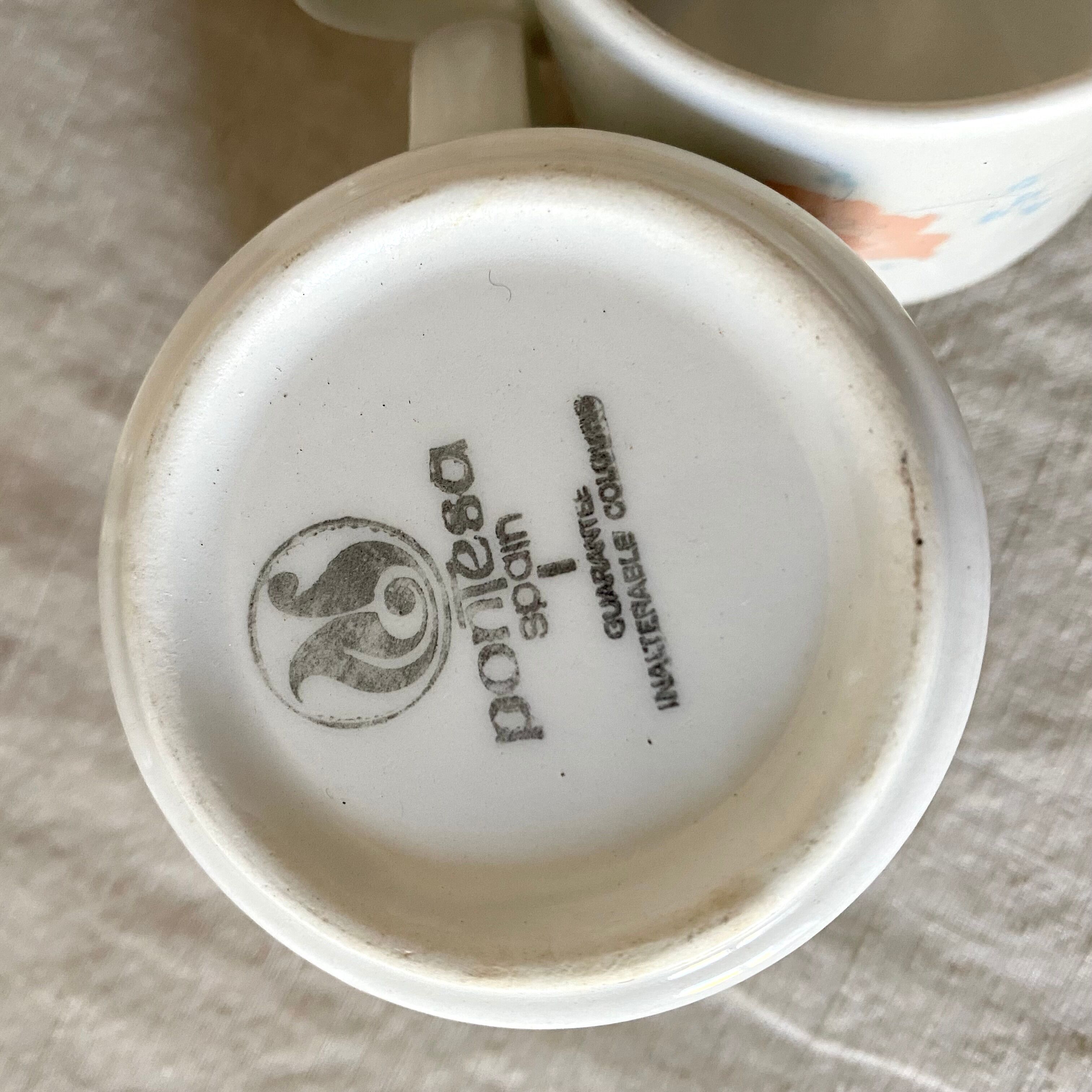 Pontesa Spain coffee cups