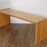 Scandinavian pine bench 1970