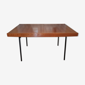 Extendable rectangular table by Pierre Guariche