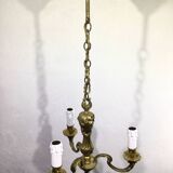 Lustre 3 lumières en bronze