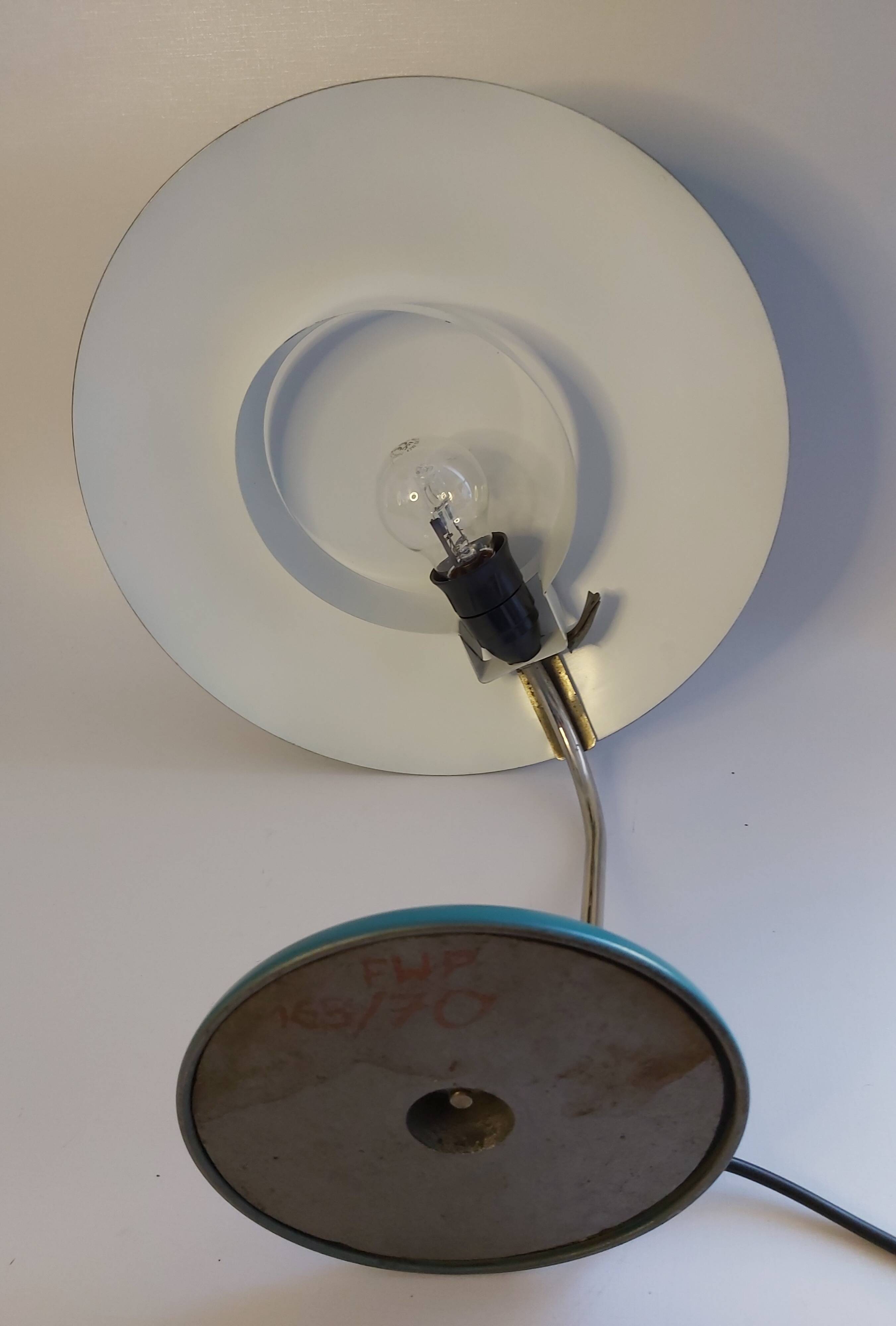 Desk lamp, Meos Warszawa, 1960s.