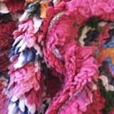 Colourful hallway rug - 258 x 76 cm