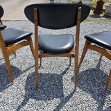 6 Scandinavian chairs from the 60s
