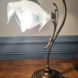 Pair of arched table lamps, creation JP Ryckaert, 60s