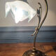 Pair of arched table lamps, creation JP Ryckaert, 60s
