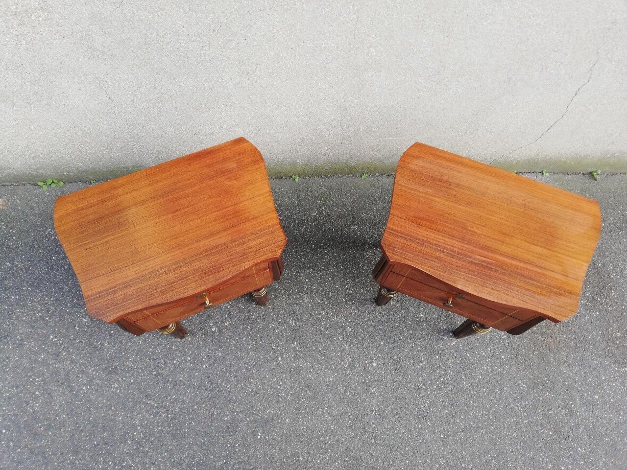 Pair of Art Deco bedside tables