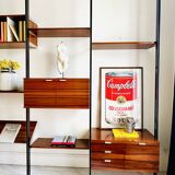 Modular CSS bookshelf by George Nelson for Herman Miller