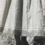 Original photograph by Suraj N. Sharma: young woman and amphora