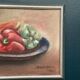 Original Swedish Oil on Canvas – "Still Life" by Elisabeth Gehlin 94 – Signed – Vintage and Framed – 31 × 26 cm (12.2" × 10.2")