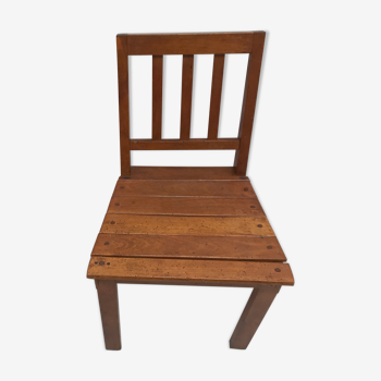 Vintage wooden children's chair