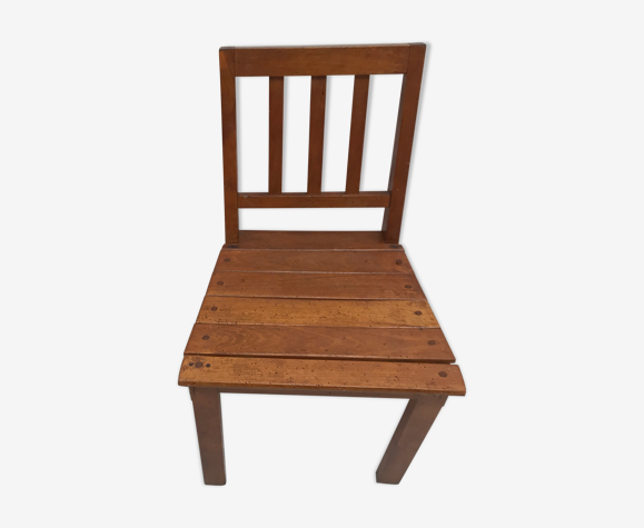 Vintage wooden children's chair