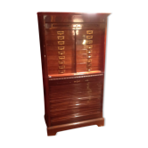 Meuble rideau acajou