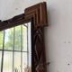 Tramp art mirror 1900 folk art France