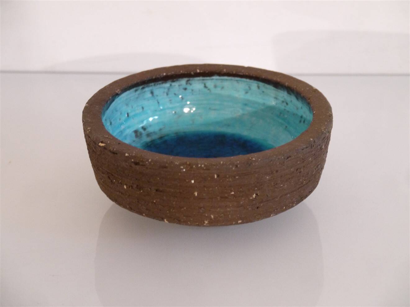 Vide poche en ceramique chamottée 1960