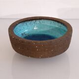 Vide poche en ceramique chamottée 1960