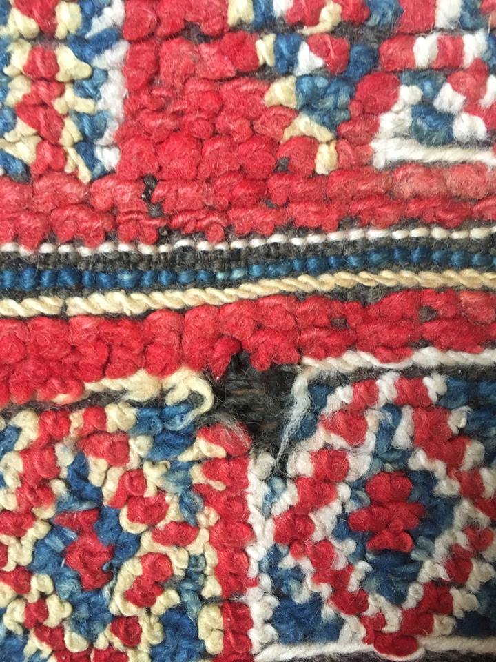 Handmade vintage kilim rug, 297cmx189 cm