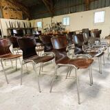 Set of 30 chairs Obo Eromes wenge 70s