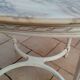 Table basse ancienne style louis xvi avec plateau marbre