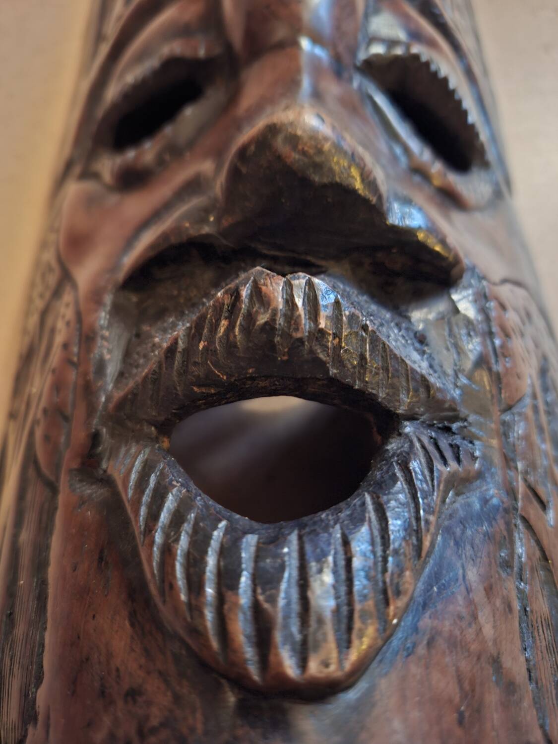 Wenge tribal mask