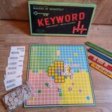 Vintage board game Keyword 1950s
