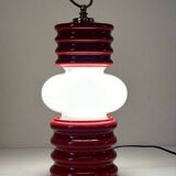 Vintage 70s ceramic design lantern lamp